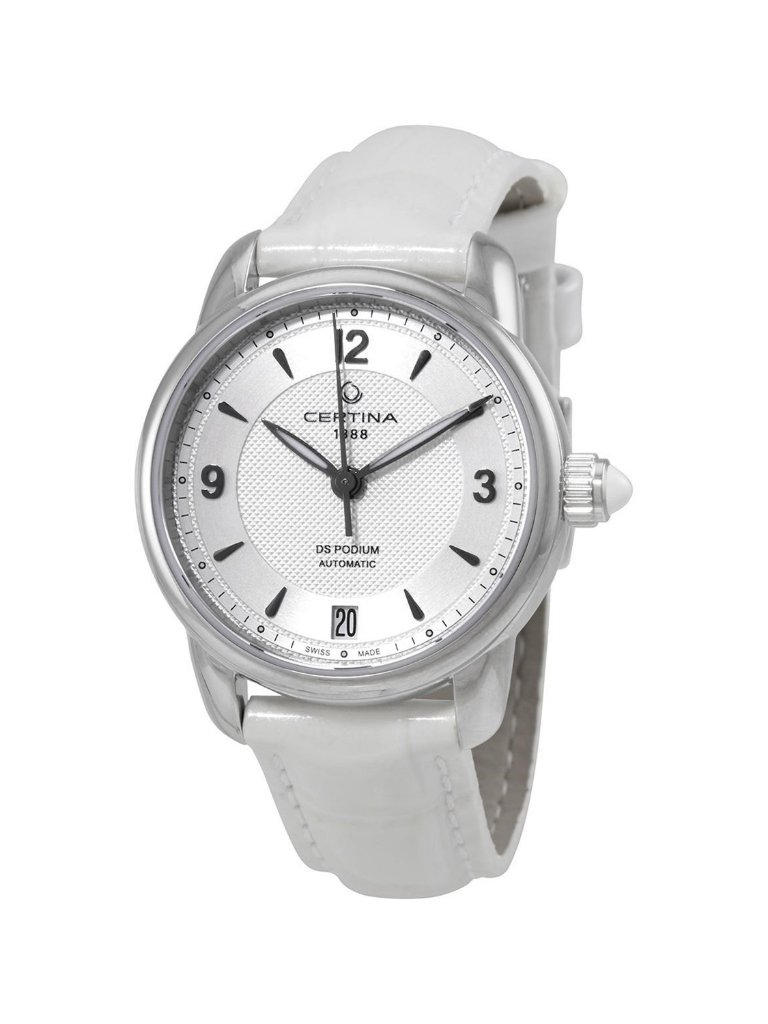 Nwt Certina Ds Podium Automatic Silver Dial Ladies Watch